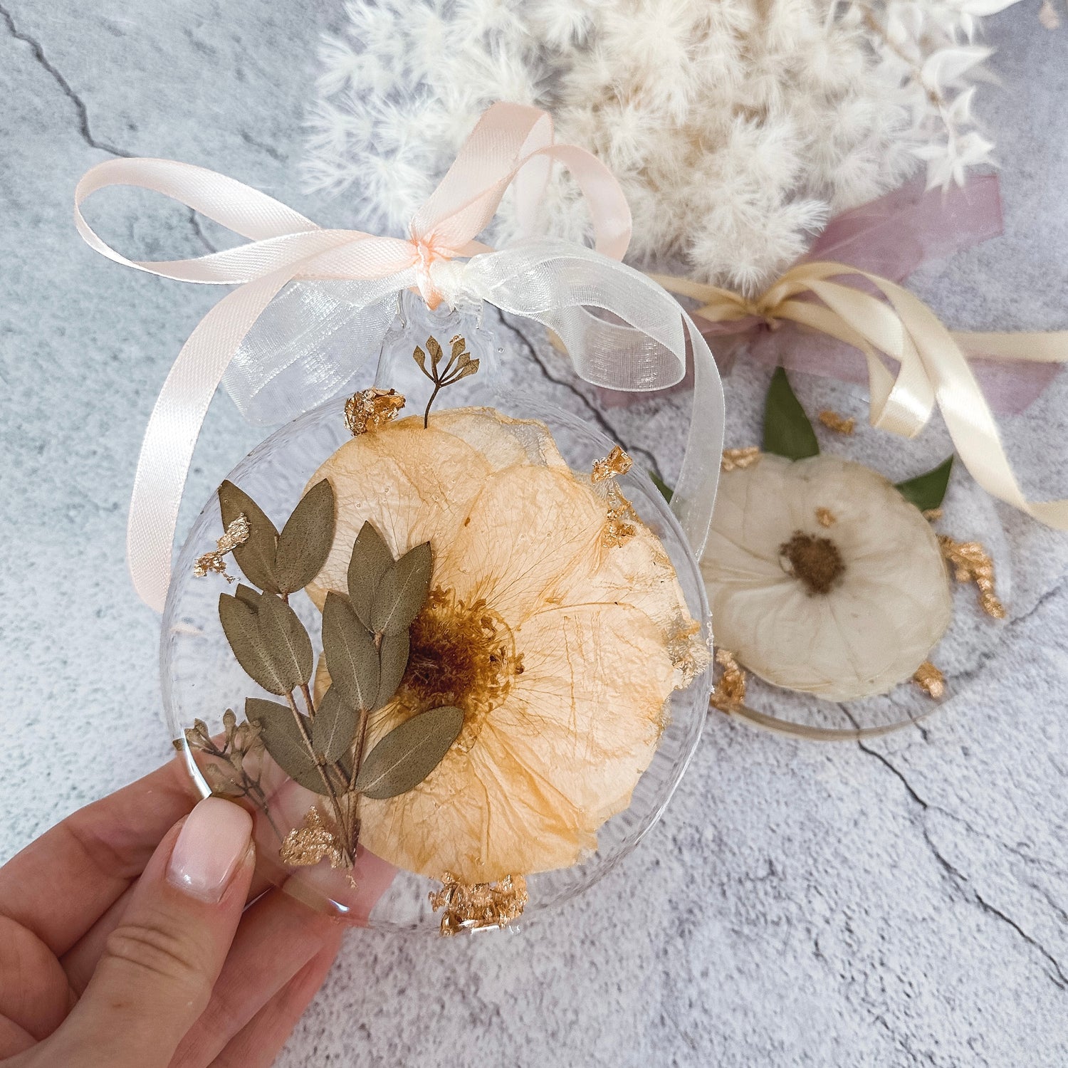 Wedding Flowers Preservation Ornament
