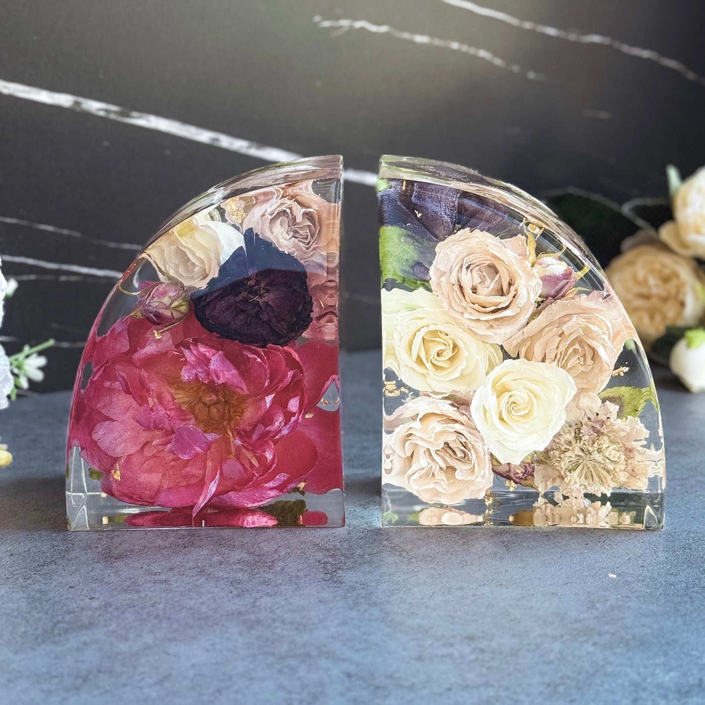 Resin Wedding Flower Preservation