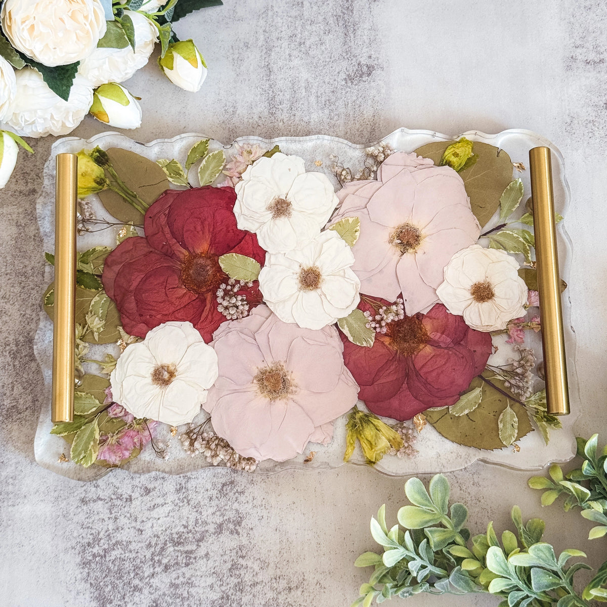Rectangular & Geode Tray