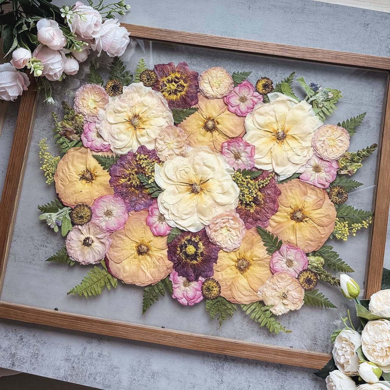 Framed Wedding Flower Preservation