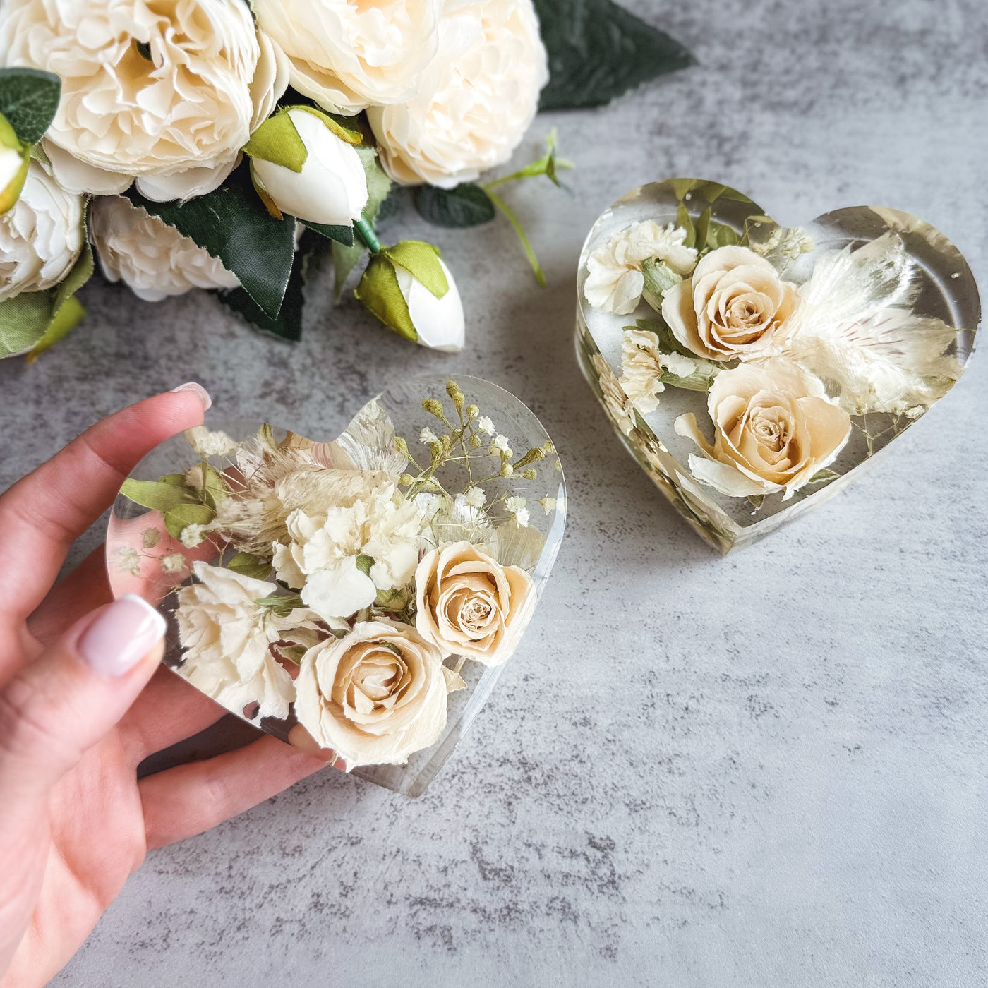 Flower preservation care instructions