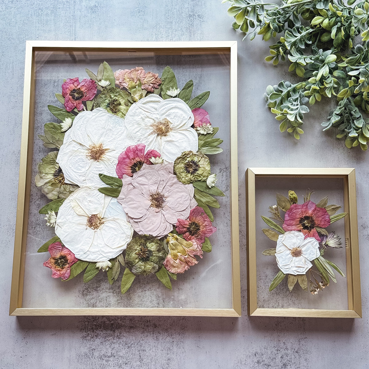Here we share some of our most recent flower preservation pieces created for real clients. Each bouquet is carefully preserved in resin, frames, or shadow boxes to turn meaningful flowers into lasting keepsakes. Browse our latest preserved bouquets and see how wedding flowers can be transformed into beautiful, long-lasting artwork.
