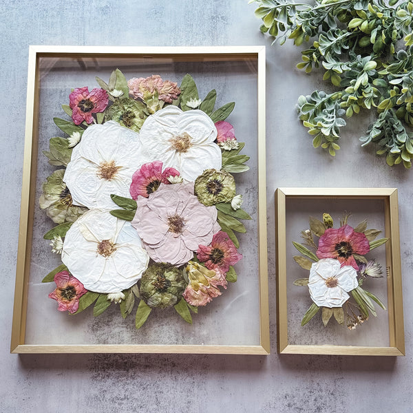 Recent wedding bouquet preservation project
