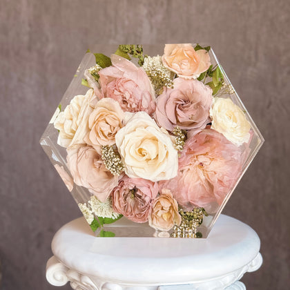 Hexagon Small 8"