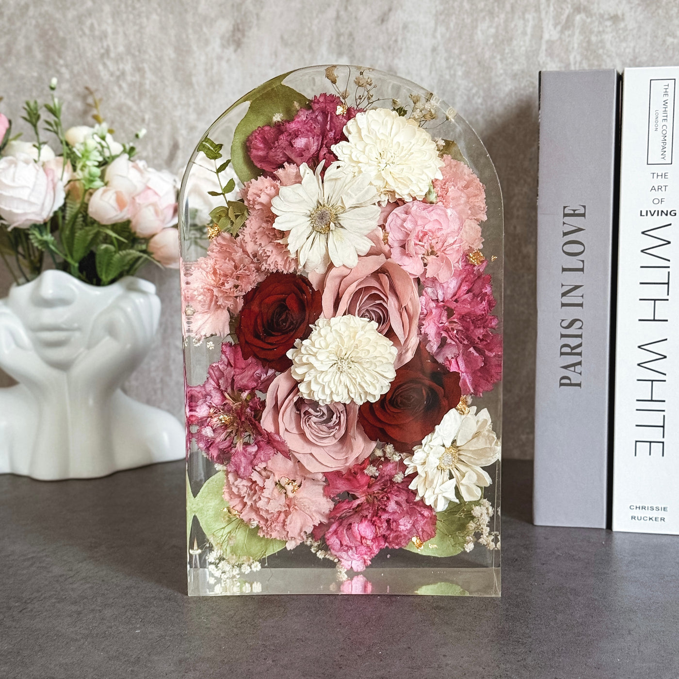 Preserve Your Flowers in Resin