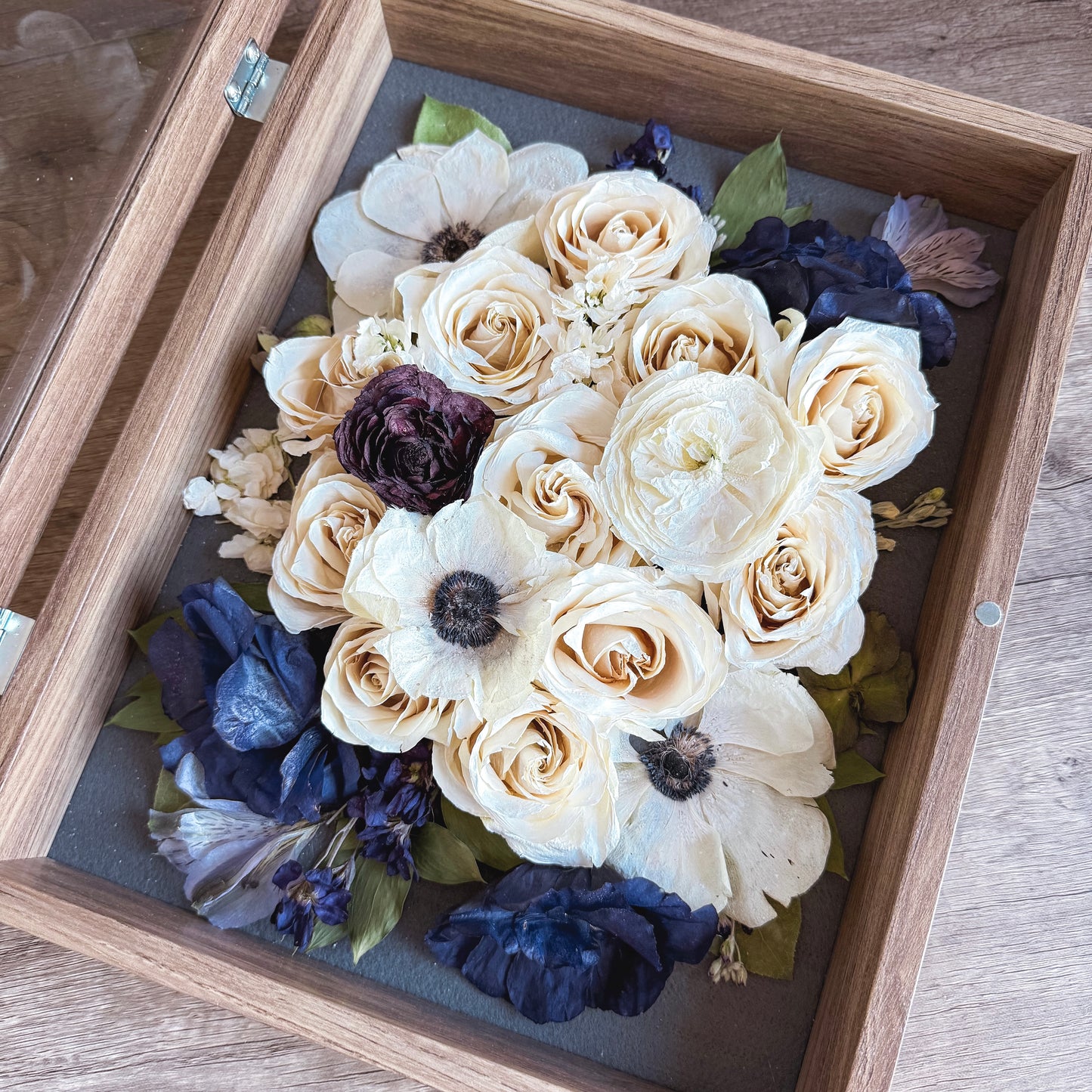 Shadow Box Framed Flower Preservation
