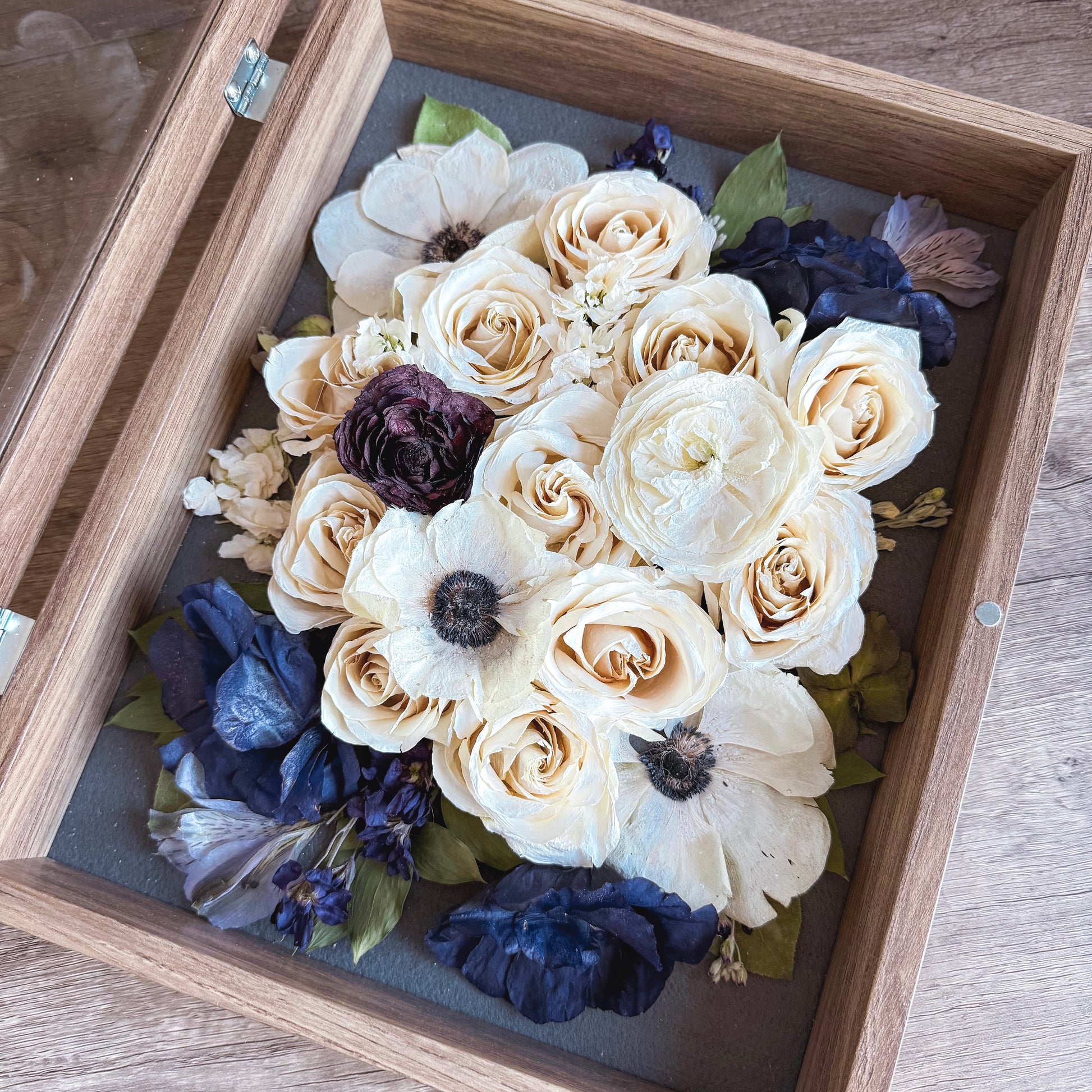 Shadow Box Framed Flower Preservation