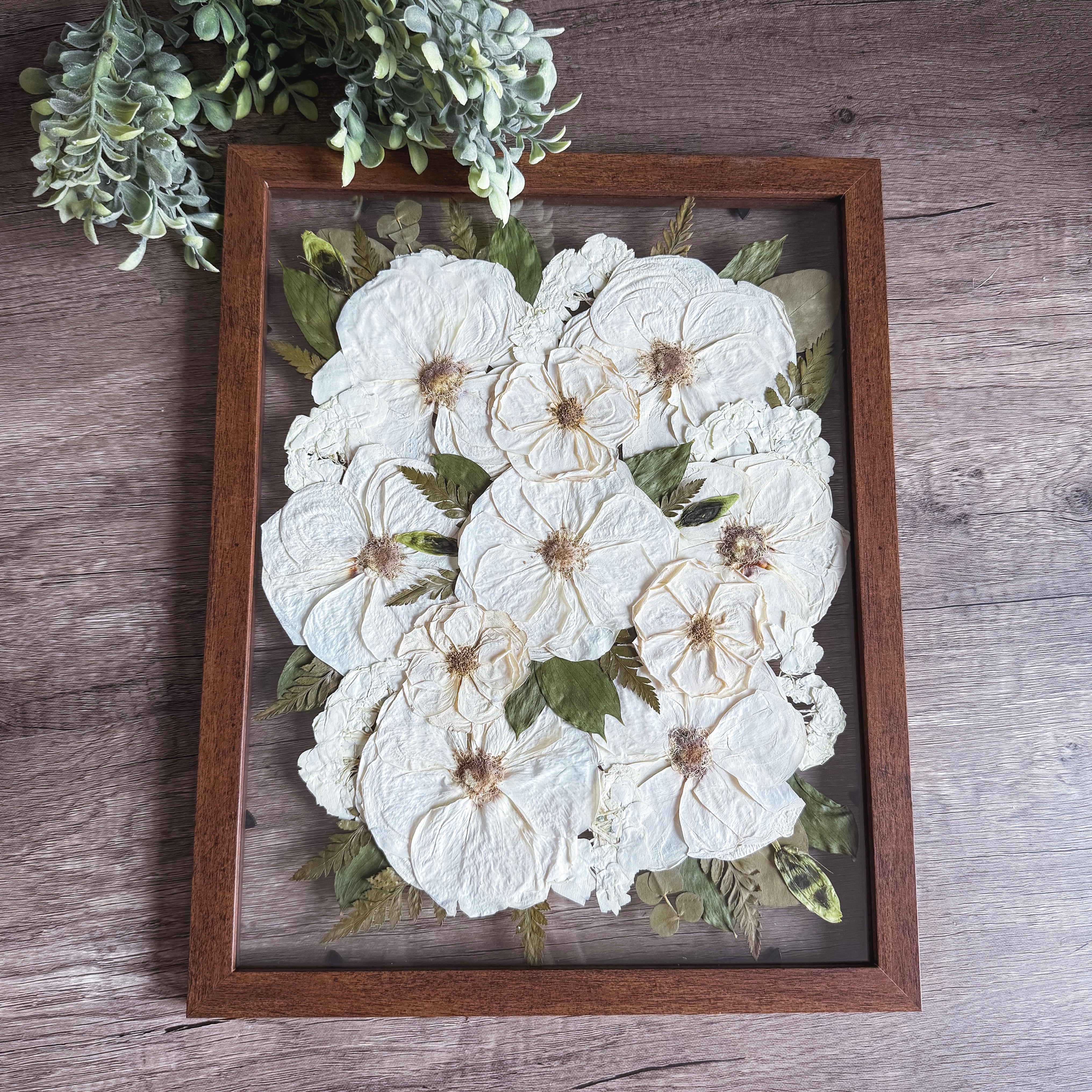 Recent wedding bouquet preservation project