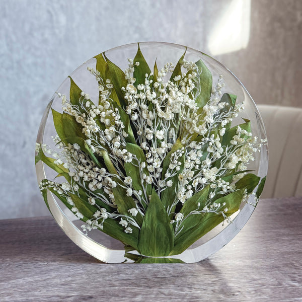 Recent wedding bouquet preservation project