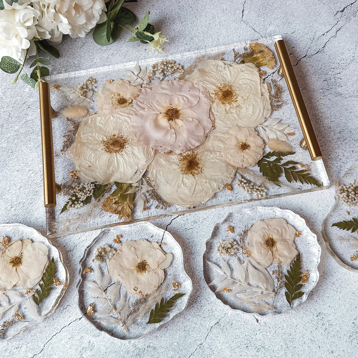 Rectangular & Geode Tray