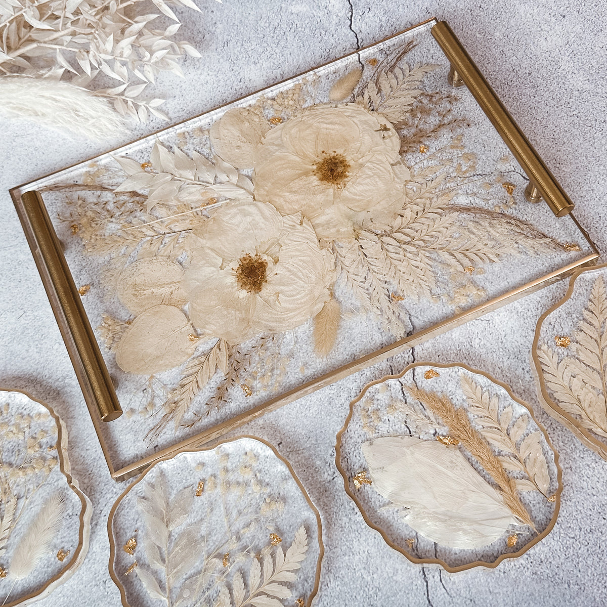 Rectangular & Geode Tray