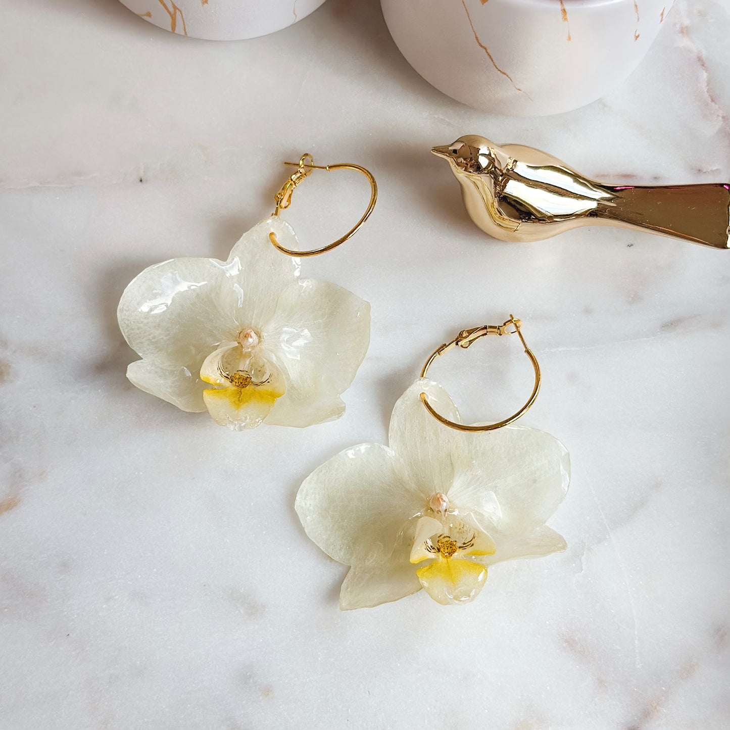 Earrings “Orchids”